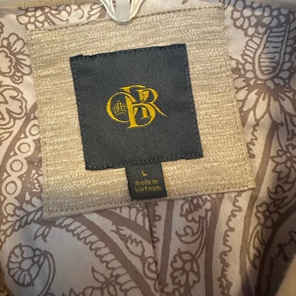 Women’s  Beige Blazer with Gold Buttons - Picture 5 of 5